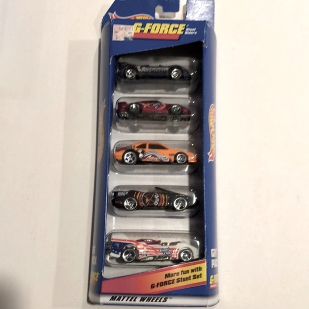 Mattel hot wheels G Force 1997 gift pack
